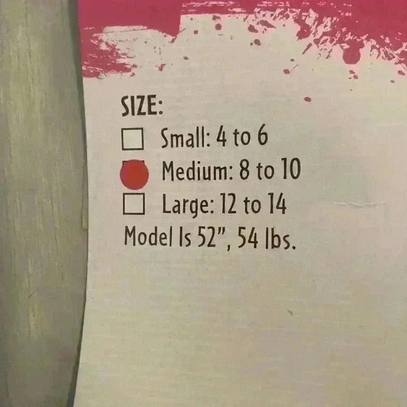 Lolli the Clown Costume Little Girl Size 8-10 Size Medium Halloween Fun Clown - Picture 2 of 9